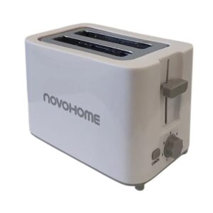 NovoHome Tostadora 2 Bahias NH-TO025 - Blanca