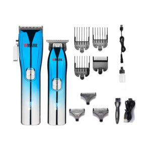 WMark Kit de Corte De Pelo - Azul