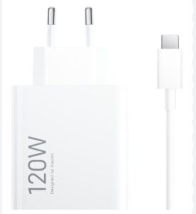 Cargador Para Celular Xiaomi Tipo C 120 W - Blanco