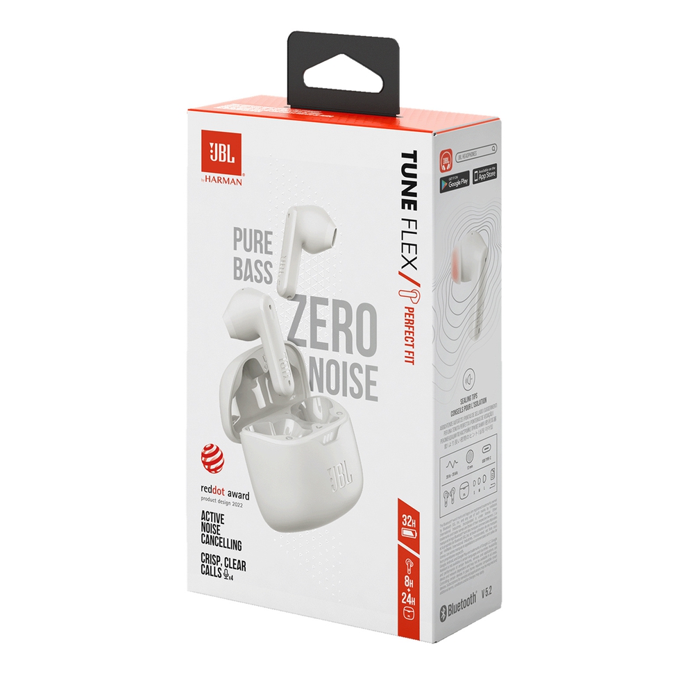 AURI JBL Tune Flex True Wireless Headphones blanc