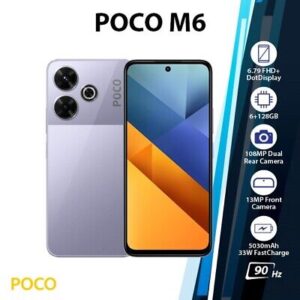 CEL XIAOMI POCO M6 DUAL 128GB/6GB RAM PURPLE