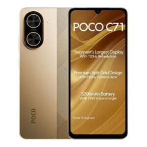Xiaomi Poco C71 64 GB 3 GB con cargador Dorado DS