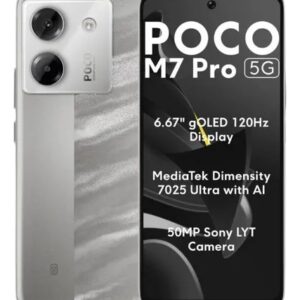 Poco M7 Pro 5G 12/512GB Silver  Plata