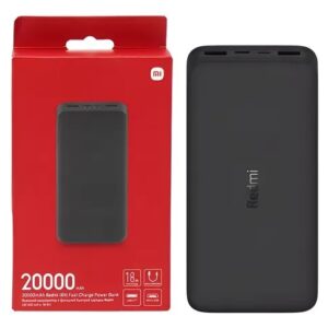 Power Bank Redmi 20000mAh  x2 USB/USB C/MICRO