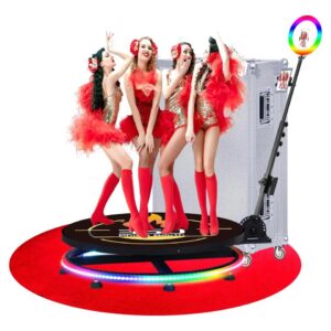 Cabina De Fotos 360 Para Fiestas Con Funda De Vuel