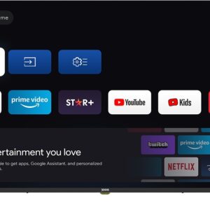 TV Smart JOOG Android TV 65  4K   Soporte Fijo