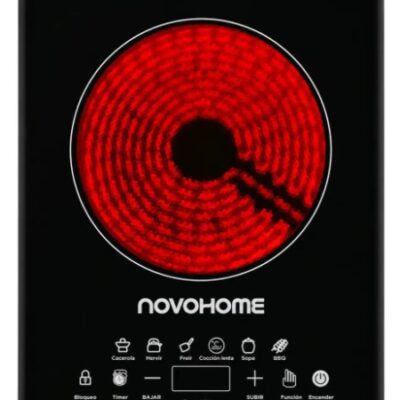 Anafe vitrocerámico infrarrojo — 2000W · panel tác