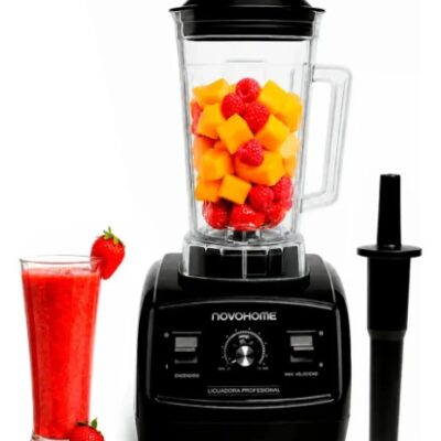 Licuadora profesional 2 L negra — 1500W · 10 veloc