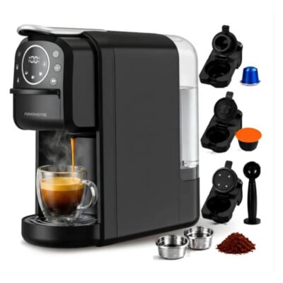 Cafetera multicápsula — 1450W · Nespresso y Dolce