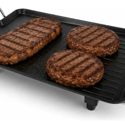 Grill 2000W — Placas antiadherentes · temp  ajusta