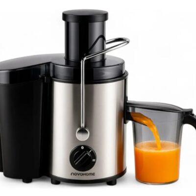 Exprimidor eléctrico — 400W · 600 ml · 2 velocidad