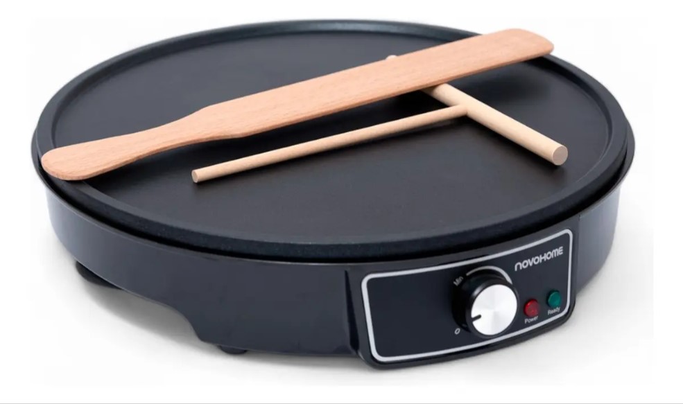 Crepera con accesorios — 1000W · 30 cm · antiadher