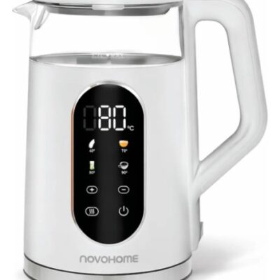 Pava eléctrica digital blanca — 1850W · 1 7 L · 5