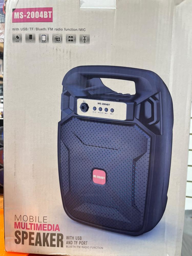 Parlante Portatil Ms 2004BT Bluetooth/fm/sd/usb/au