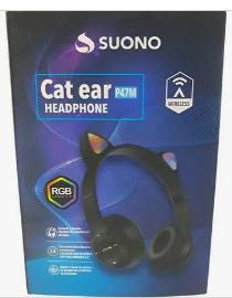 Auricular vincha cat ear p47m Suono