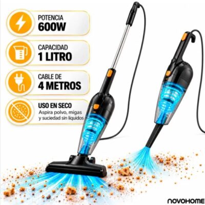 Aspiradora 600W — Depósito 900 ml · cable 4 5 m