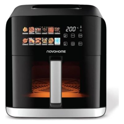 Air fryer 8 5 L — 1700W · táctil · doble visor con